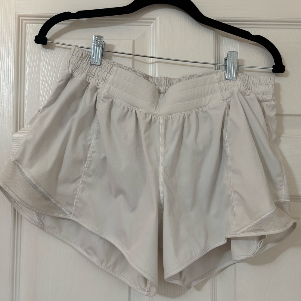 Lululemon hotty hots white size 12